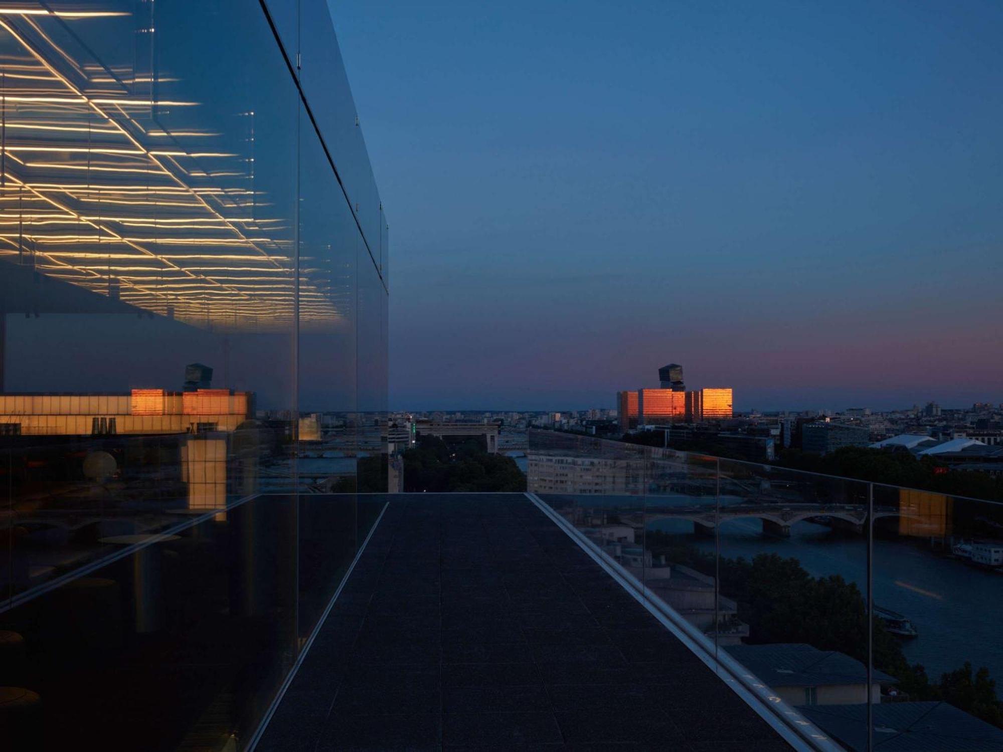So/ Paris Hotel Exterior photo View from the top of the building