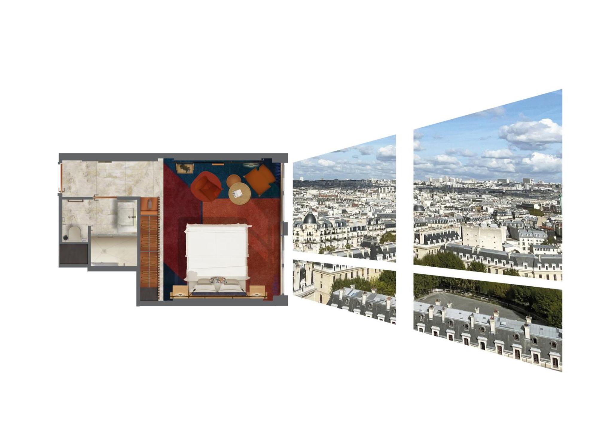 So/ Paris Hotel Room photo The 1001 Nights Suite